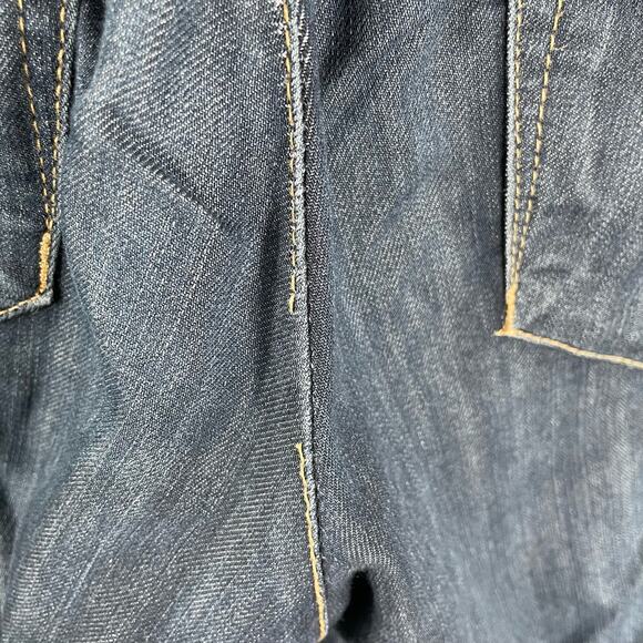 Democracy Ab Technology Women's Jeans Size 8 Mid Rise Tapered Leg Cropped Soft - Picture 9 of 9